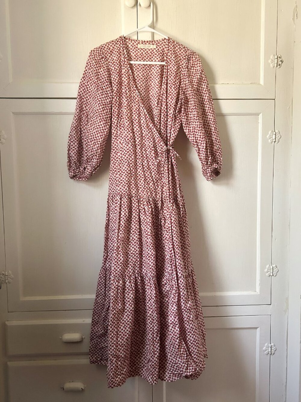 Christy Dawn Tie Waist Wrap Dress - Picture 2 of 4